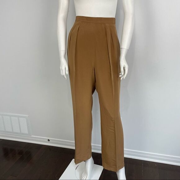 Vintage Jones New York 100% Silk Pant Suit - Picture 5 of 16